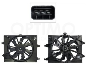 MMND0300 MOTOVENTILADOR COMPLETO C/S AIRE C/TOLVA 3PINES S/RESISTENCIA GRAND I-10 1.2L 15-20