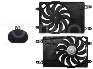 MMNF0201 MOTOVENTILADOR COMPLETO C/AIRE C/TOLVA 2PINES S/RES (ECOSPORT 04-12) FIESTA FIRST 1.6L 03-10