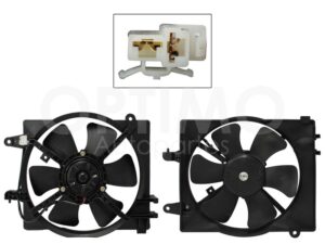 MMNG0100 MOTOVENTILADOR COMPLETO S/AIRE C/TOLVA EMBRA 2PINES S/RESISTENCIA MATIZ G1 1.0L 03-05