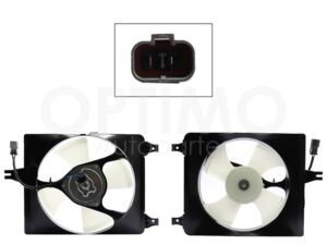 MMNH0102 MOTOVENTILADOR COMPLETO P/AIRE ACONDICIONADO 2PINES S/RESISTENCIA ACCORD 2.3L/3.0L 98-02
