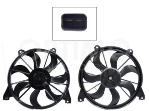 MMNK8100 MOTOVENTILADOR COMPLETO C/AIRE C/TOLVA 2PINES S/RESISTENCIA JOURNEY 2.4L/3.5L/3.6L 09-20
