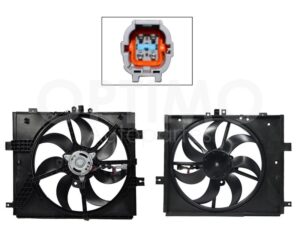 MMNN0901 MOTOVENTILADOR COMPLETO C/S AIRE C/TOLVA 4PINES S/RES 1CONECTOR (V-DRIVE 20-25/MARCH 11-25/NOTE) VERSA 1.6L 12-19