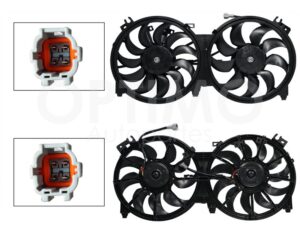 MMNN3210 MOTOVENTILADOR COMPLETO C/AIRE C/TOLVA 4PINES C/RES 2CONECTORES (MAXIMA 09-15) (2ASPAS) ALTIMA 2.5L/3.5L 07-16