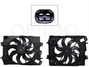 MMNR0800 MOTOVENTILADOR COMPLETO C/AIRE C/TOLVA 2PINES S/RES (CLIO 15-17/SANDERO 10-20/DUSTER/OROCH/CAPTUR) LOGAN 1.6L 15-19