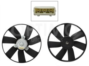 MMNV0131 MOTOVENTILADOR S/AIRE S/TOLVA 3PINES S/RESISTENCIA (MOTOR/ASPA) JETTA/GOLF A3 1.8L/2.0L 93-98