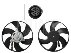 MMNV0552 MOTOVENTILADOR P/RADIADOR S/TOLVA EMBRA 2PINES S/RESISTENCIA (CORDOBA-IBIZA 00-02) (MOTOR/ASPA) DERBY 1.8L 99-09