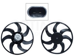 MMNV0651 MOTOVENTILADOR S/AIRE S/TOLVA 2PINES S/RESISTENCIA (SAVEIRO 10-23/SPORT VAN 07-09) (MOTOR/ASPA) GOL 1.6L 08-21