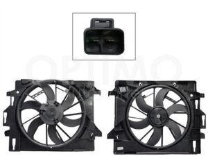 MMRK0720 MOTOVENTILADOR COMPLETO C/AIRE C/TOLVA 2PINES C/RES 2CONECTORES (T & COUNTRY-VOYAGER/VW ROUTAN 08-12 GRAND CARAVAN 3.3L/3.6L/3.8L/4.0L 08-18