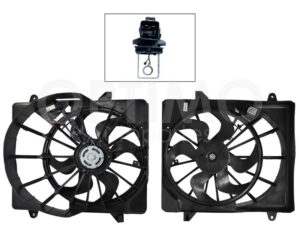 MMRK3600 MOTOVENTILADOR COMPLETO C/AIRE C/RES 3PIN LIBERTY 3.7L 08-13