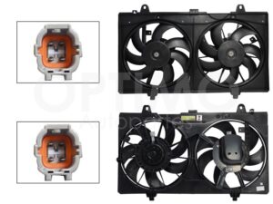 MMRN1410 MOTOVENTILADOR COMPLETO C/AIRE C/TOLVA S/RES 4PIN (2ASPAS) SENTRA B-16 2.5L 07-12