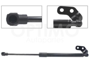 SFNC1102 AMORTIGUADOR CAJUELA IZQ C/BASE (L=38/CIL=23 CM) (SPARK 11-17) BEAT H-BACK 18-21