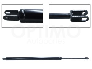 SFNN0400 AMORTIGUADOR CAJUELA DER/IZQ (L=77/CIL=50 CM) URVAN 02-12