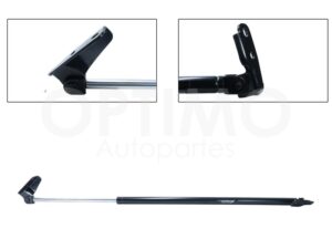 SFNN0402 AMORTIGUADOR CAJUELA IZQ C/BASES (L=82/CIL=57 CM) CHASIS LARGO (ANCHO) NV-350 13-25