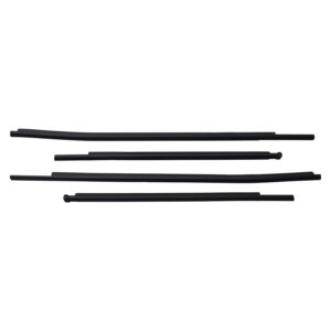 011-3007-26 MOLDURA CANUELA TY HILUX 16-25 NEGRO 4 PIEZAS 90 CM 67 CM DELANTERA/TRASERA DER/IZQ
