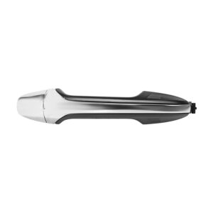 012-3006-06 MANIJA EXTERIOR TY HIGHLANDER 14-19 CROMADA/NEGRA LISA PARA PINTAR PLASTICO SIN HOYO PARA LLAVE DELANTERA DER