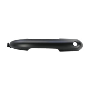 012-3006-09 MANIJA EXTERIOR TY HIGHLANDER 20-25 NEGRA LISA PLASTICO CON SENSOR 2 PINS CON HOYO PARA LLAVE DELANETRA IZQ