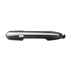 012-3006-10 MANIJA EXTERIOR TY HIGHLANDER 20-25 NEGRA/CROMO LISA PLASTICO CON SENSOR 2 PINS SIN HOYO PARA LLAVE DELANTERA DER