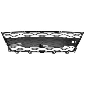 204-2708-04 PARRILLA FASCIA ST ATECA 18-20 NEGRA BRILLANTE C/HOYO P/TIRON FR