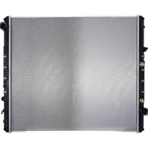 269-3805-28 RADIADOR FR CASCADIA 08-13 L6 8.3, 12.8, 14.0, 14.6, 14.9 LTS TOMAS CRUZADAS 42X38 5/6X56MM ALUM PLASTICO NAC