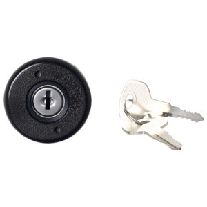 002-0801-06 CILINDRO DE IGNICION DS 620 73-80 METAL 5 PINS 1 PIEZA CON LLAVE NEGRO DELANTERA