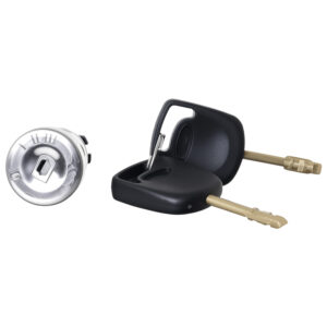 002-1219-13 CILINDRO DE IGNICION FD FOCUS 00-05 METAL CROMADO CON LLAVE PARA CHIP DELANTERA