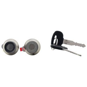 002-4002-00 CILINDRO DE PUERTA HN SERIE 500 11-16 METAL CROMO JUEGO CON LLAVE SIN CHIP DELANTERA DER/IZQ