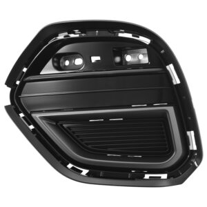 003-5501-06 REJILLA FASCIA TRASERA MG MG5 25-26 NEGRA BRILLANTE DER