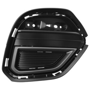 003-5501-07 REJILLA FASCIA TRASERA MG MG5 25-26 NEGRA BRILLANTE IZQ