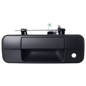 012-3017-76 MANIJA TAPA TY TUNDRA 07-13 ZINC CON PLASTICO NEGRO CORRUGADA CON HOYO PARA LLAVE Y SIN HOYO PARA CAMARA TRASERA