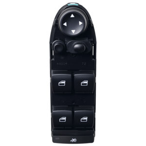 222-0313-00 CONTROL ELEVADOR BW X5 06-13 18 PINS 8 TECLAS NEGRO DELANTERA