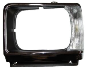 BTPU82CCL BISEL TOYOTA PU 82-83 CROM FARO CUADRADO C/CUARTO IZQ 2252.4.06