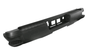 DED222 DEFENSA TRAS CHEV SILVERADO 14-18 NEGRA C/HULE S/HOYO P/SENSOR