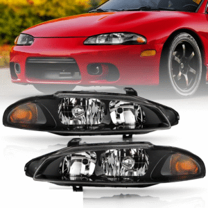 FAR1681 FARO MITSUBISHI ECLIPSE 97-99 2P F/NEGRO (JGO FAROS LH/RH)