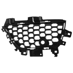 003-1605-33 REJILLA FASCIA DELANTERA JP GRAND CHEROKEE 22-26 NEGRA BRILLANTE C/HOYO P/SENSOR SUMMIT IZQ