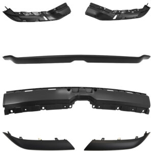 011-0916-55 MOLDURA PARRILLA DG RAM 1500 19-24 SUPERIOR NEGRA MATE LINEA NUEVA