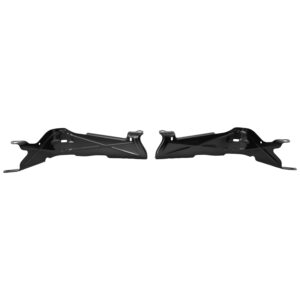 259-0916-21 GUIA DEFENSA TRASERA DG RAM 1500 19-24 LAMINA LINEA NUEVA JUEGO 2 PIEZAS DER/IZQ