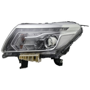 019-2346-35 FARO NS NP300/FRONTIER 16-23 MANUAL FONDO CROMADO C/LEDS C/DRIVER CN IZQ