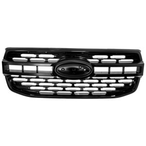 204-1230-45 PARRILLA FD RANGER 23-27 NEGRA BRILLANTE S/MOLDURA