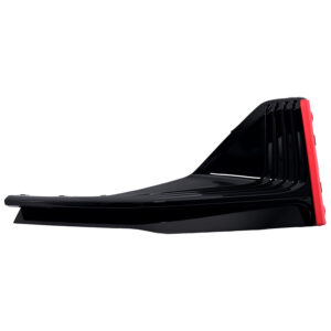 003-6002-07 REJILLA FASCIA DELANTERA CA CS55 PLUS 22-26 NEGRA BRILLANTE C/MOLDURA ROJA IZQ