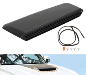 PTP19 REJILLA PARRILLA TOMA DE AIRE DE COFRE TOYOTA TACOMA 16-23 PLASTICO